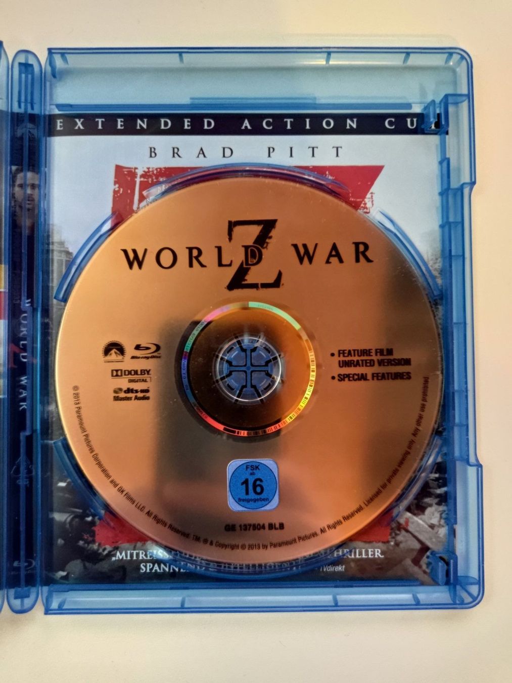 Alle DVDs: World War Z – Gebraucht aus Liestal von Kratzilla 1
