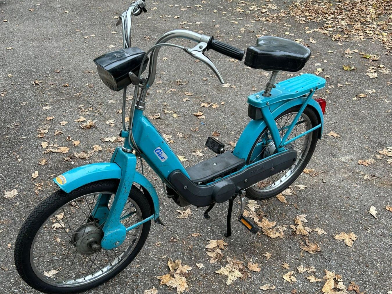 Piaggio Mofas: Piaggio Ciao SC Turchese 1971 Originalzustand ab CHF 1.- ! – Gebraucht aus Rudolfstetten von grapf