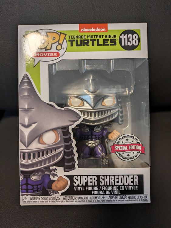 Funko Pop! TMNT Shredder 02 Digital Legendary - Bobblehead Vinyle Neuf