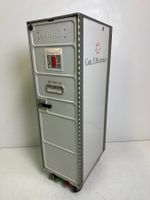 Original Swissair Flugzeug-Trolley Airline Cart Bucherer