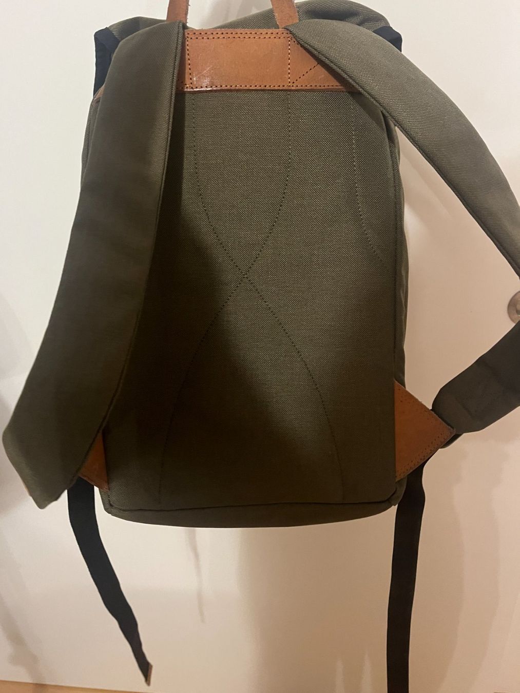 Sandqvist Zaini: Rucksack / Sandqvist / Oliv – Usato da Zürich venduto da laudomai 2