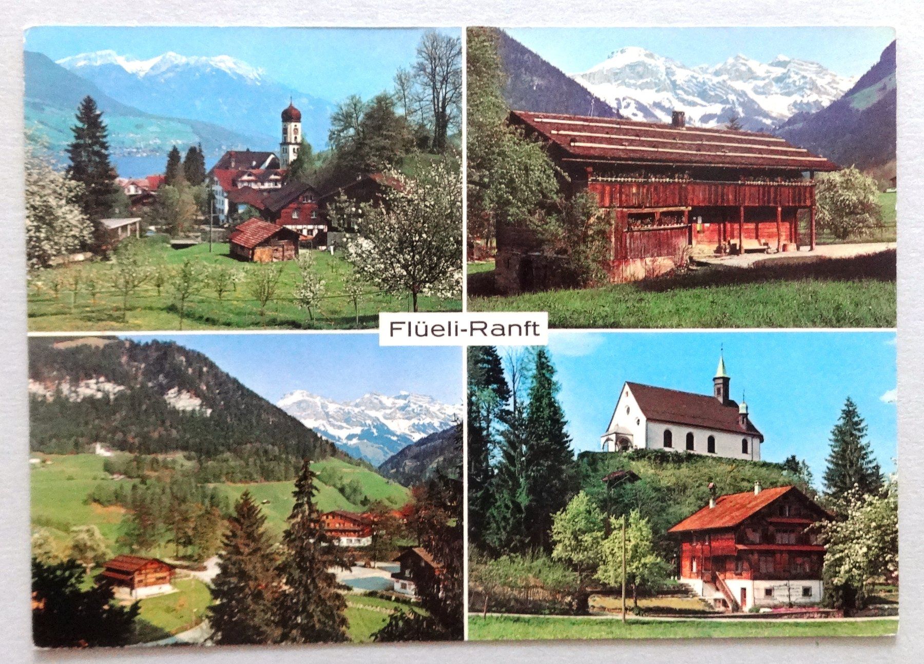 Ansichtskarten: Flüeli-Ranft (748 m ü.M.) – Gebraucht aus Fétigny von Billy2miny