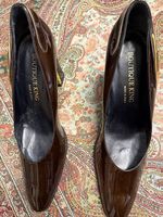 Chaussures à talon femme Boutique King cuir verni marron T40