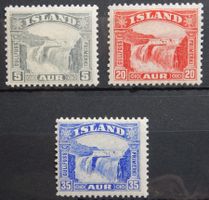 Island Kat. 150-152 * 1931 Kat. 47 Euro