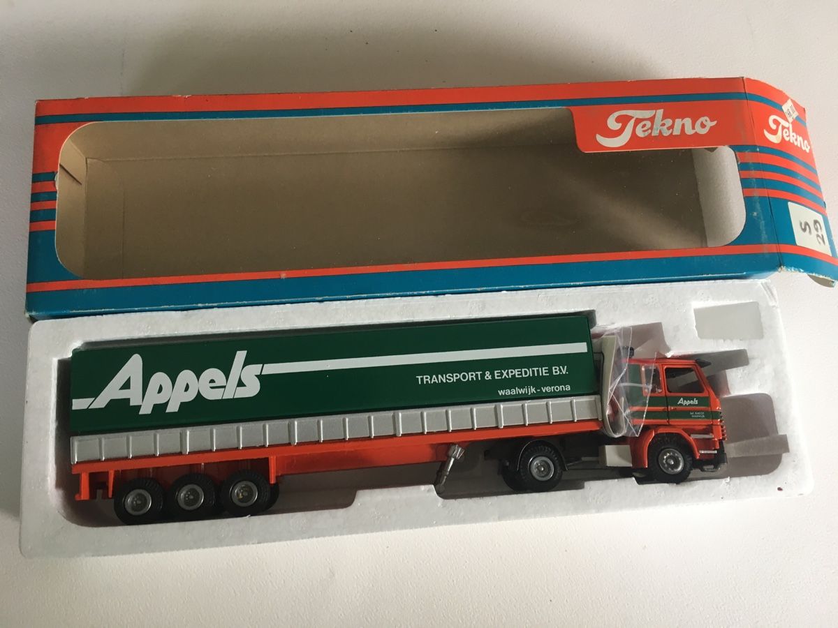 Tekno Modellautos: Tekno Scania 142 Sattelschlepper Appels – Neu (gemäss Beschreibung) aus Grellingen von Toyhamster