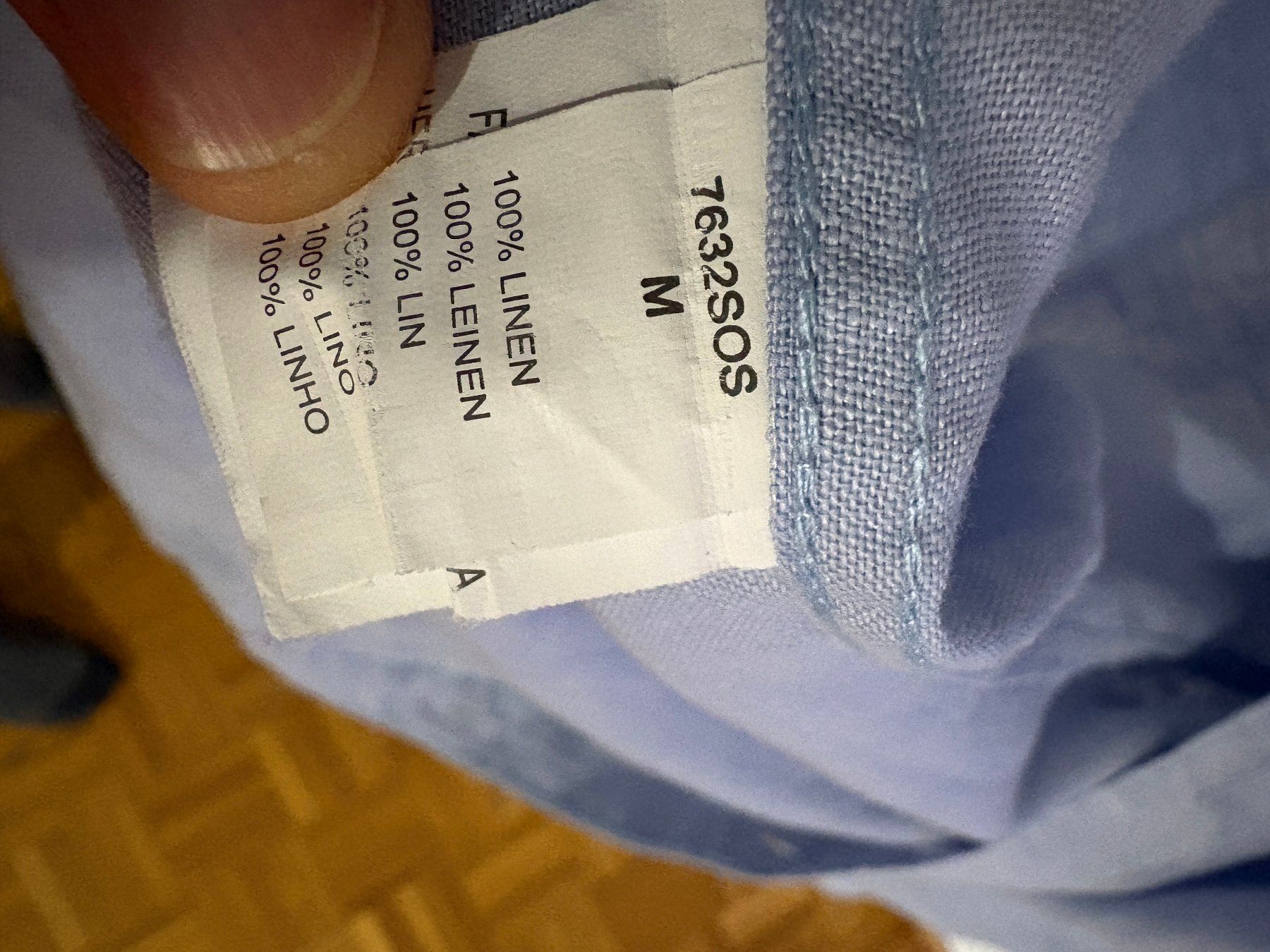 Camicie: SOS Herrenhemd mit Stehkragen – Usato da Gravesano venduto da ric_dime 2