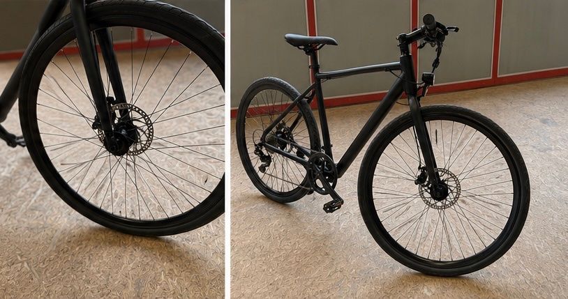 Velos: E-Bike FXH-008 Back2Green Germany – Schwarz Matt- NEU! – Neu und originalverpackt aus Trimmis von Kene_Design_Form 3