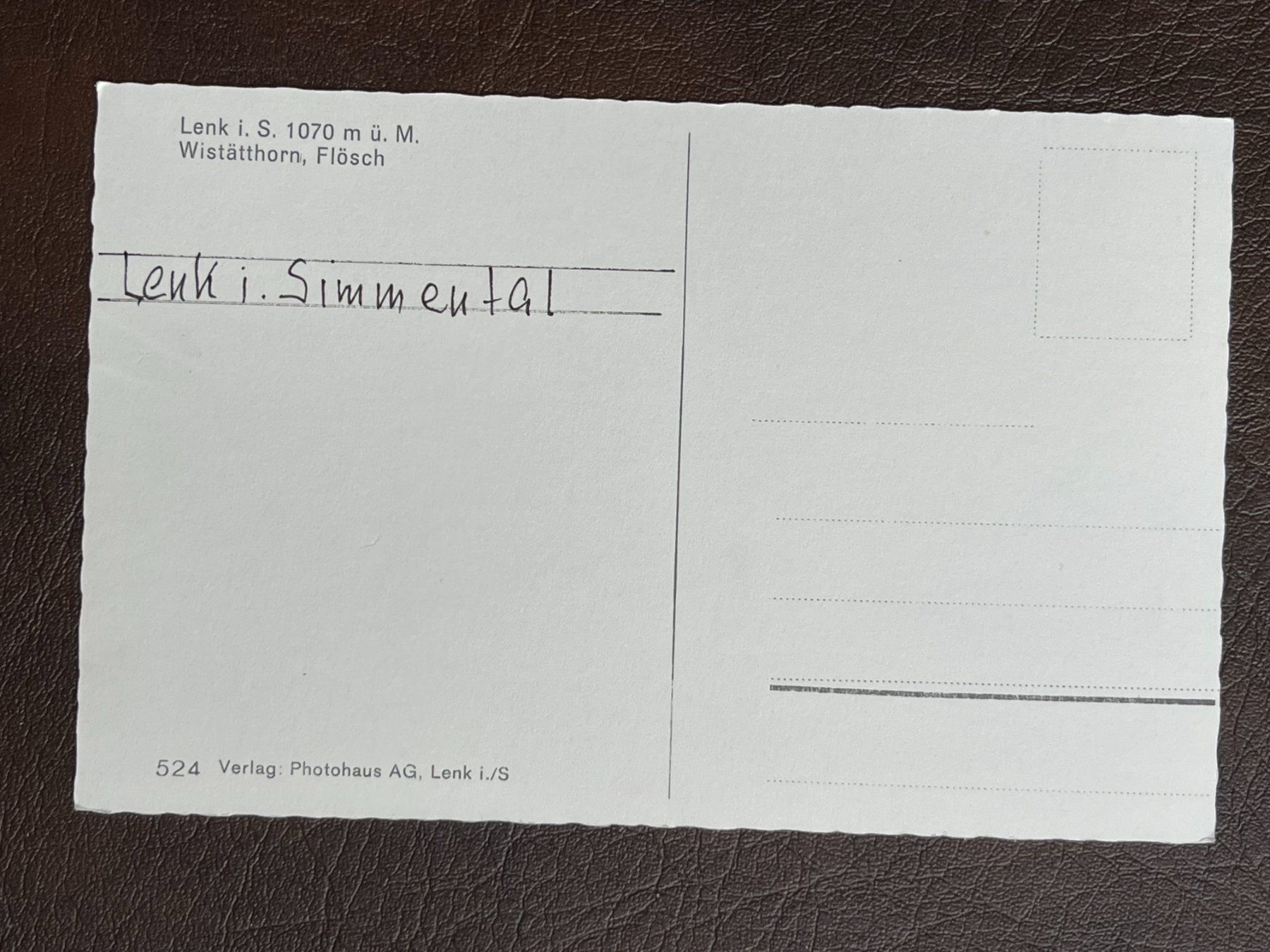 Cartes postales: Lenk im Simmental – D'occasion à Steg VS par _vinci_ 1
