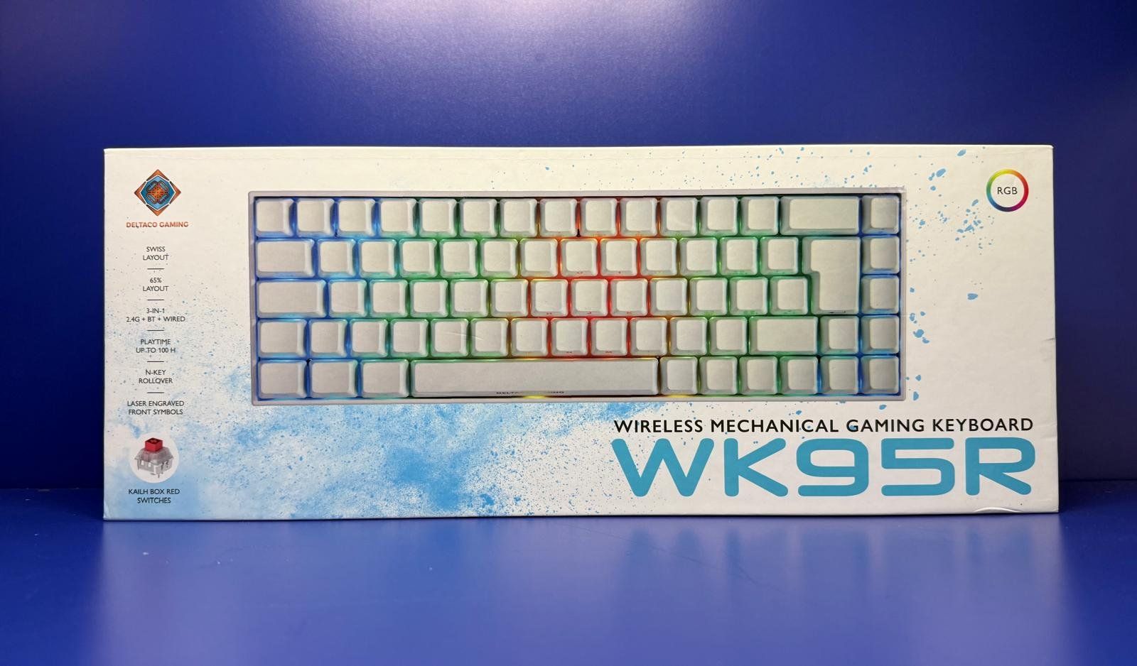 Tastiere: clavier gaming Wk95R Wireless neuf – Nuovo e nell'imballaggio originale da Riaz venduto da dex_mnf8