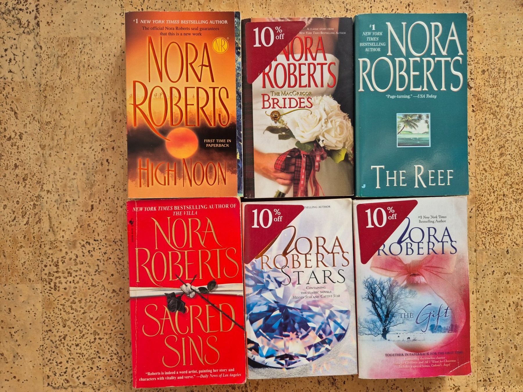 Bücher: 6x Nora Roberts - englisch – Gebraucht aus Witterswil von stritzi03