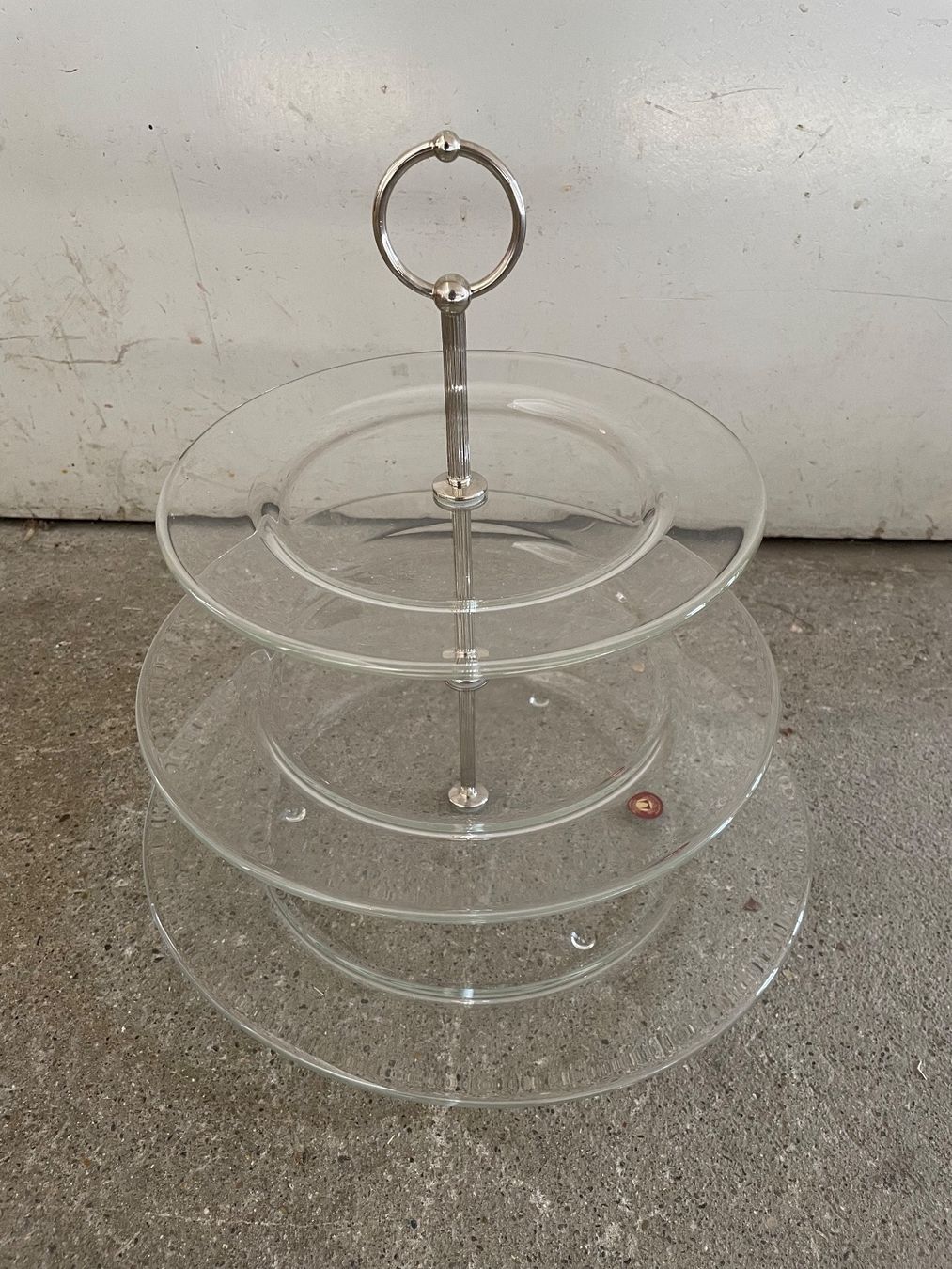 Piatti di portata: Etagere aus Glas – Usato da Neunkirch venduto da autoscooter57 1