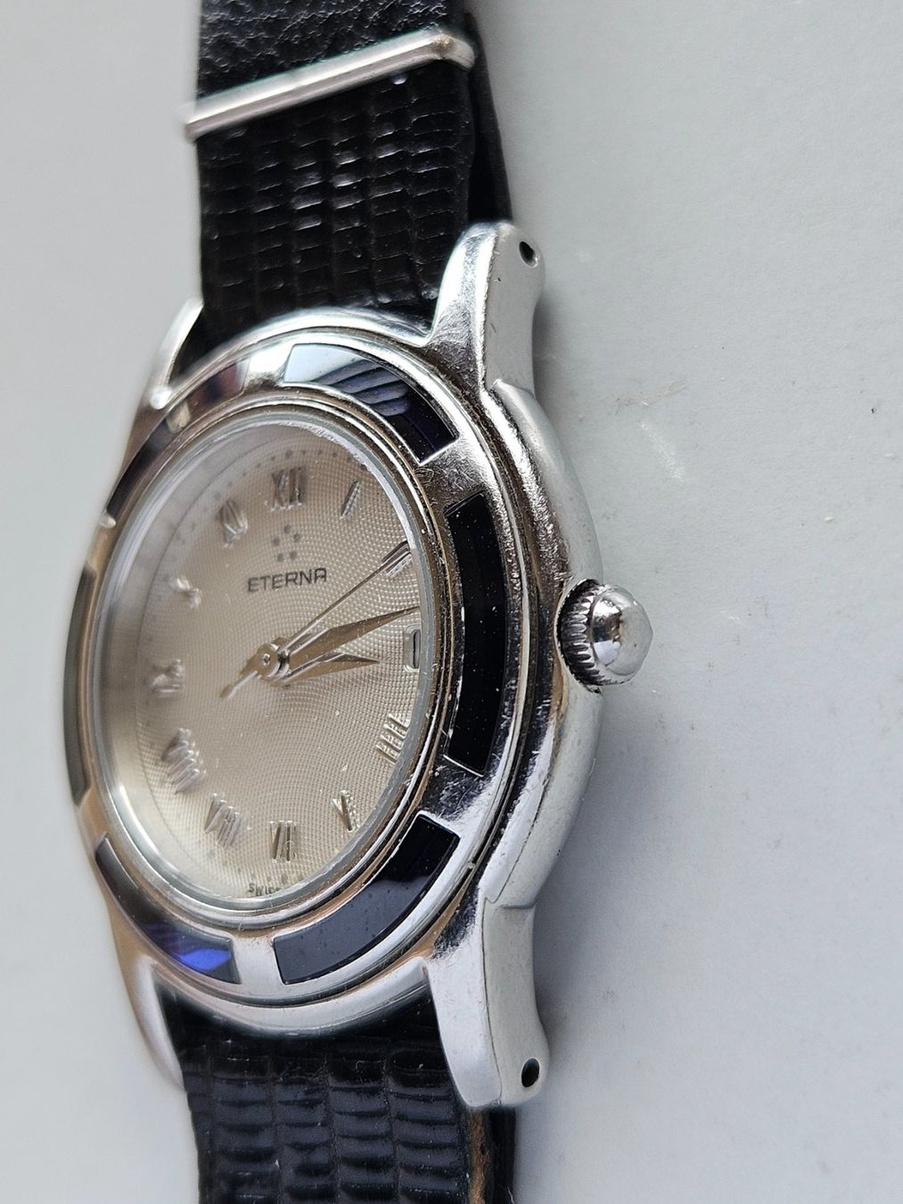 Eterna Orologi: 517 Eterna Date Damenuhr – Usato da Berikon venduto da mmm21 2