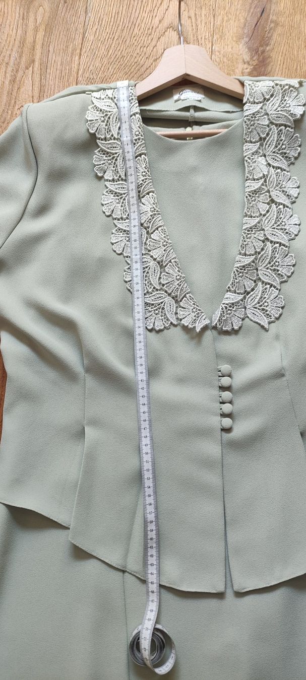 Completi & Tailleur: Elegantes Kleid mit Blazer - Grösse 48 – Usato da Wil SG venduto da Chilla88 4