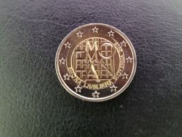 2 EURO Sondermünze Slowenien 2015 - "Emona – Ljubljana" unz