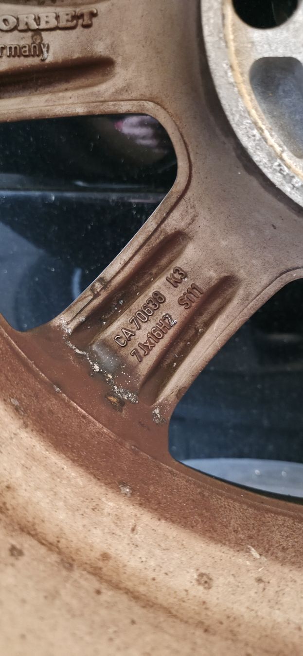 Cerchioni: Borbet Felgen 7x16 – Usato da Weinfelden venduto da Volvogel60 2