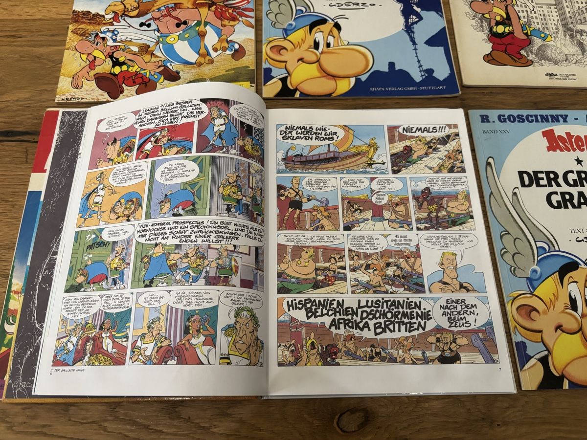 Fumetti: Asterix Comic Sammlung Lot 60-80er – Usato da Oetwil an der Limmat venduto da misssenzapensieri 3