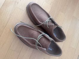 ASOS Halbschuhe Grösse 43 sandbraun neu - ähnlich CLARKS