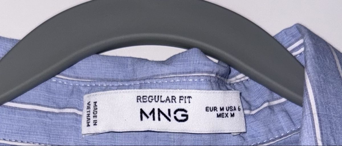 Mango Camicette: MANGO Hemd Gr M Blau-Weiss gestreift – Nuovo (secondo la descrizione) da Basel venduto da ae2276 1