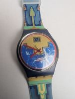 Swatch Blue Flamingo, GN114, ungetragen, funktioniert