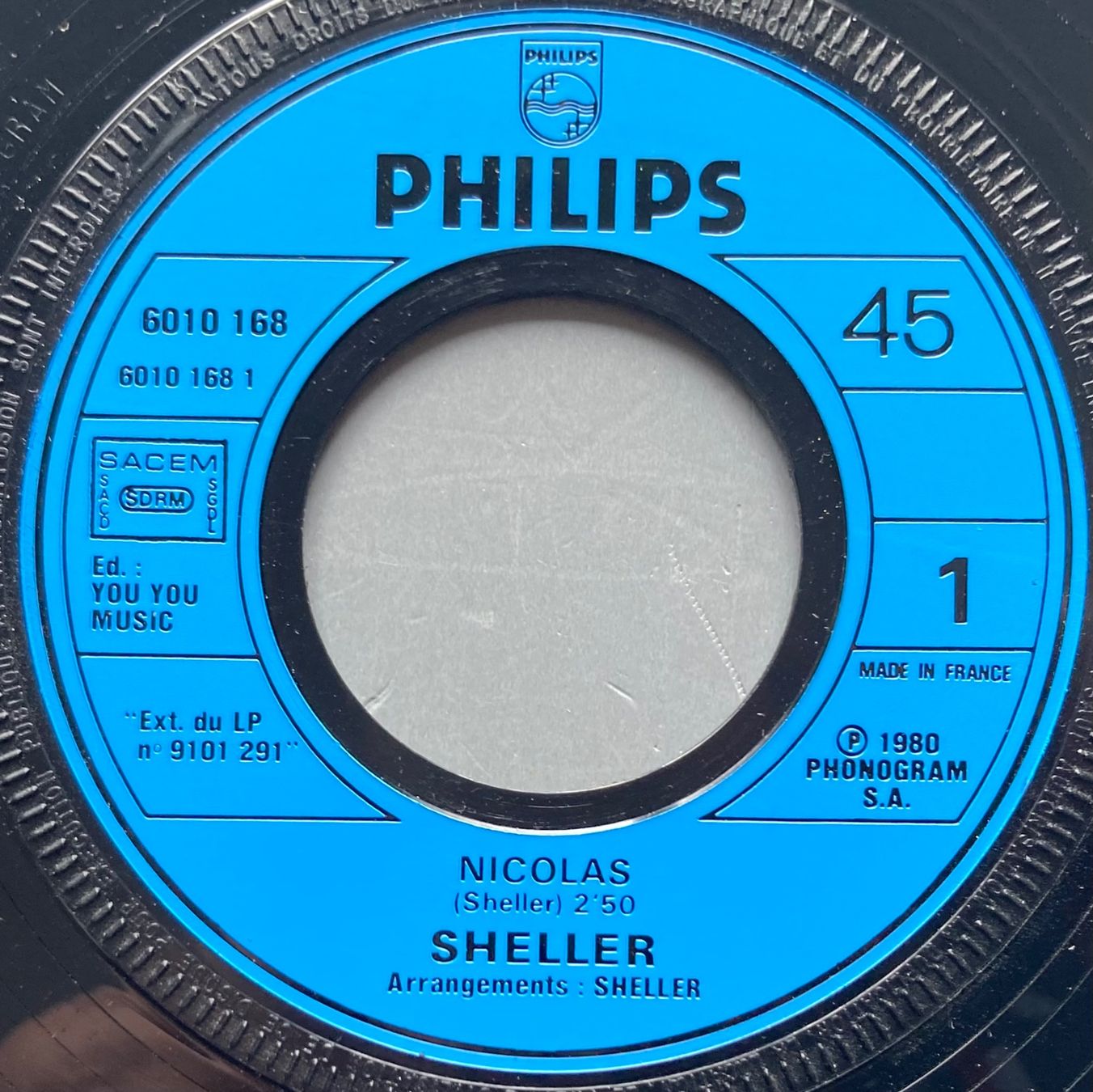 Schallplatten: WILLIAM SHELLER - NICOLAS – Gebraucht aus Poliez-Pittet von Newtown-Records 2