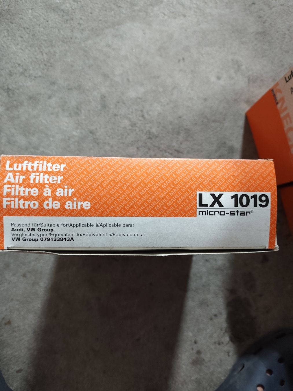 Audi Tutti pezzi di ricambio auto: Luftfilter Mahle LX 1019 neu Audi S4/RS4 – Nuovo (secondo la descrizione) da Rebstein venduto da andi322 1