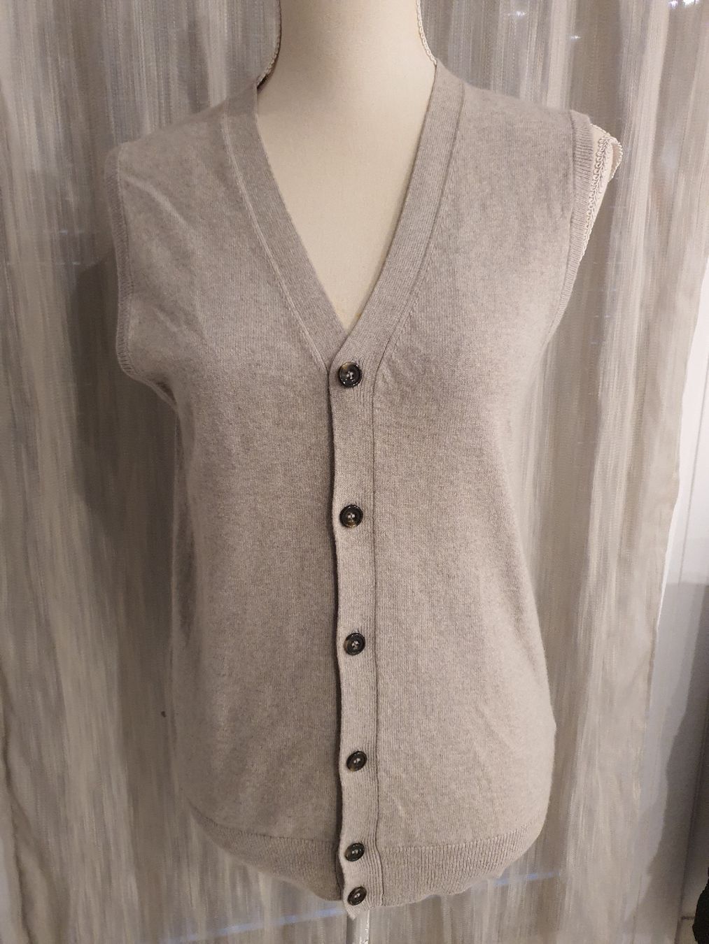 Gilet & Giacche: Weste (Wollmix, beige, Gr. 48) – Usato da Zürich venduto da siljona