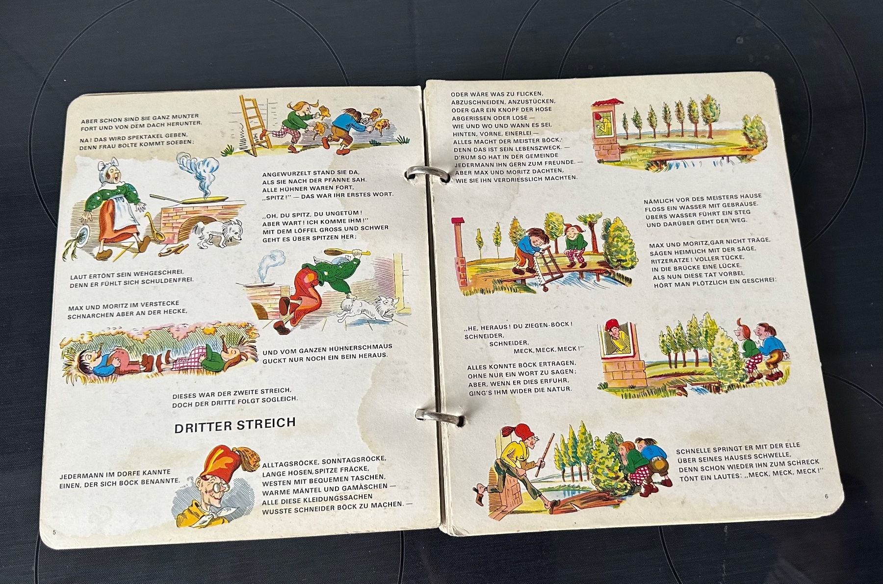 Bücher: Kinderbuch von 1960 Max & Moritz – Gebraucht aus Zürich von bra_m9b2 4