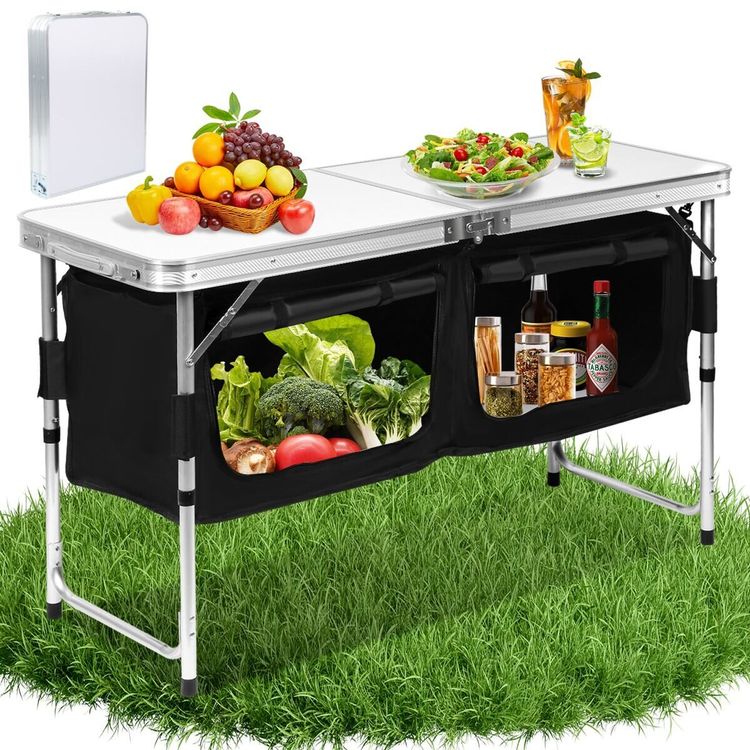 Kochen, Essen & Trinken: Campingküche faltbar Alu 2 Fächer Campi… – Neu und originalverpackt aus Schaffhausen von VendemosSchweiz