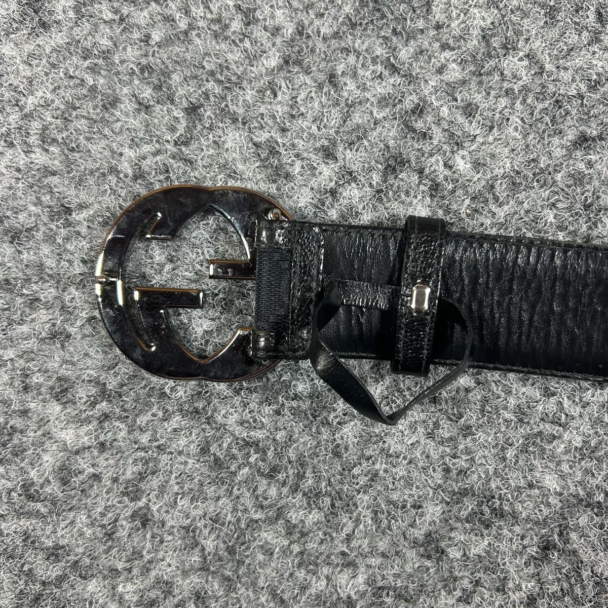 Gucci Cinture: Gucci belt black monogram  – Usato da La Sagne NE venduto da Matlasape 1