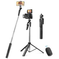 Selfie-Stick Bluetooth 3 in 1, Stativ Smartphone, 160 cm