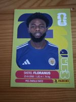 Carte Panini Sherel Floranus CUW 4 United Edition