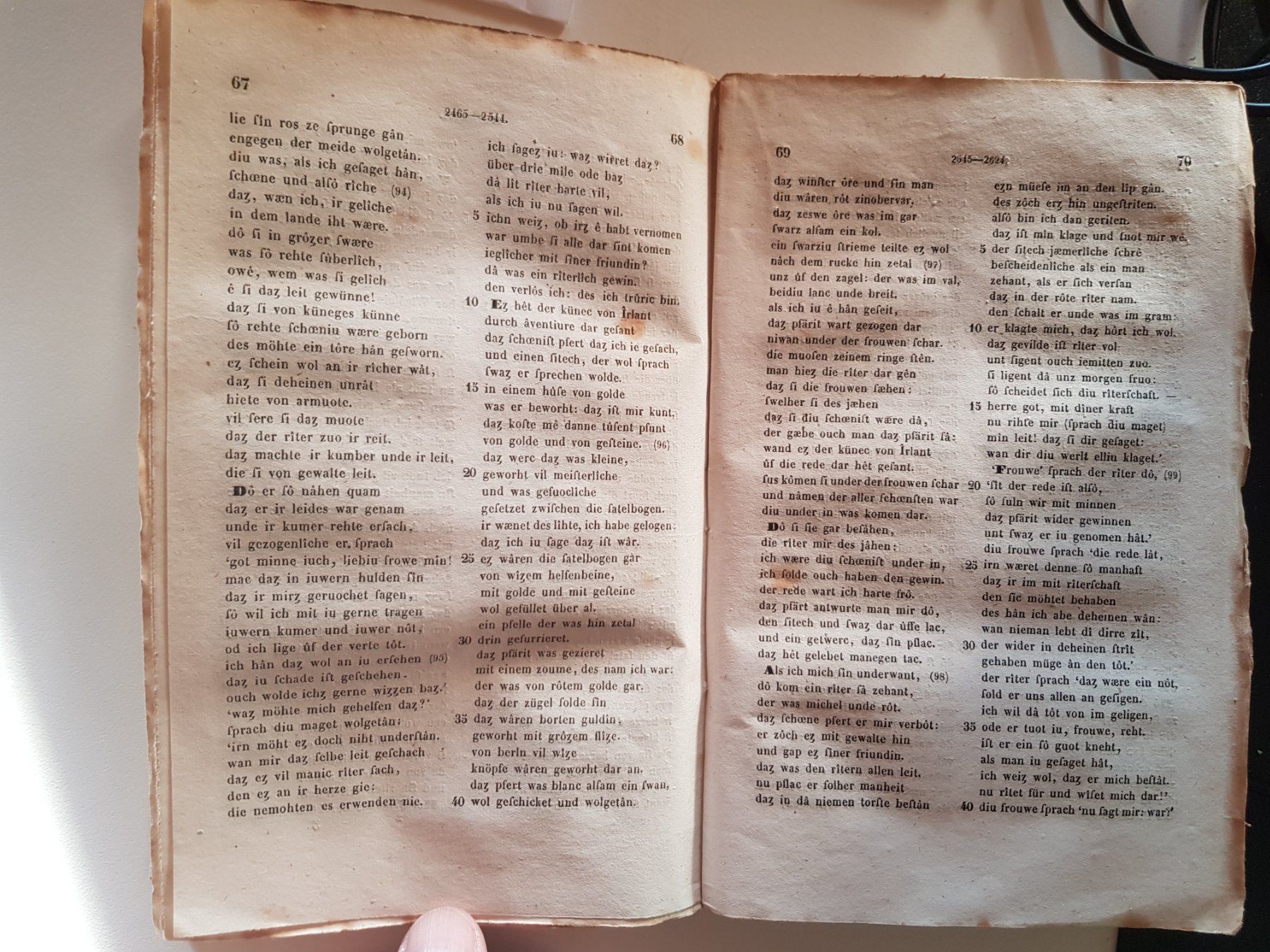 Bücher: antikes Buch: Wigalois aus 1847 – Gebraucht aus Walterswil BE von Lonitti 8