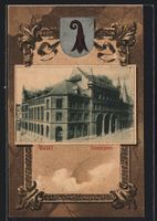 Basel, Die Hauptpost, Passepartout mit g