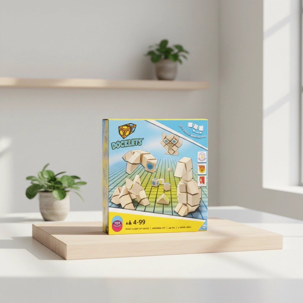 Kit di costruzioni: Blocs de construction en bois-Velcro 3D flexibles-Universal – Nuovo e nell'imballaggio originale da Meyrin venduto da ChiaraMania