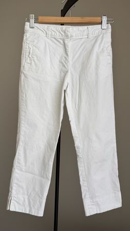 „Cyrillus“ 3/4 Hosen weiss Kinder Gr. 138 neuwertig