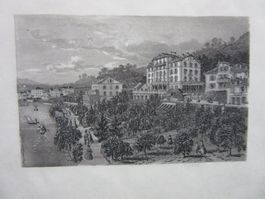 MONTREUX  aquatinta