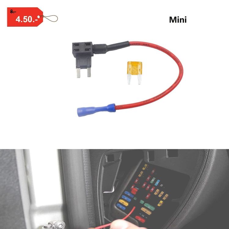 Stromdieb Sicherung MICRO2 Mini ATC Auto