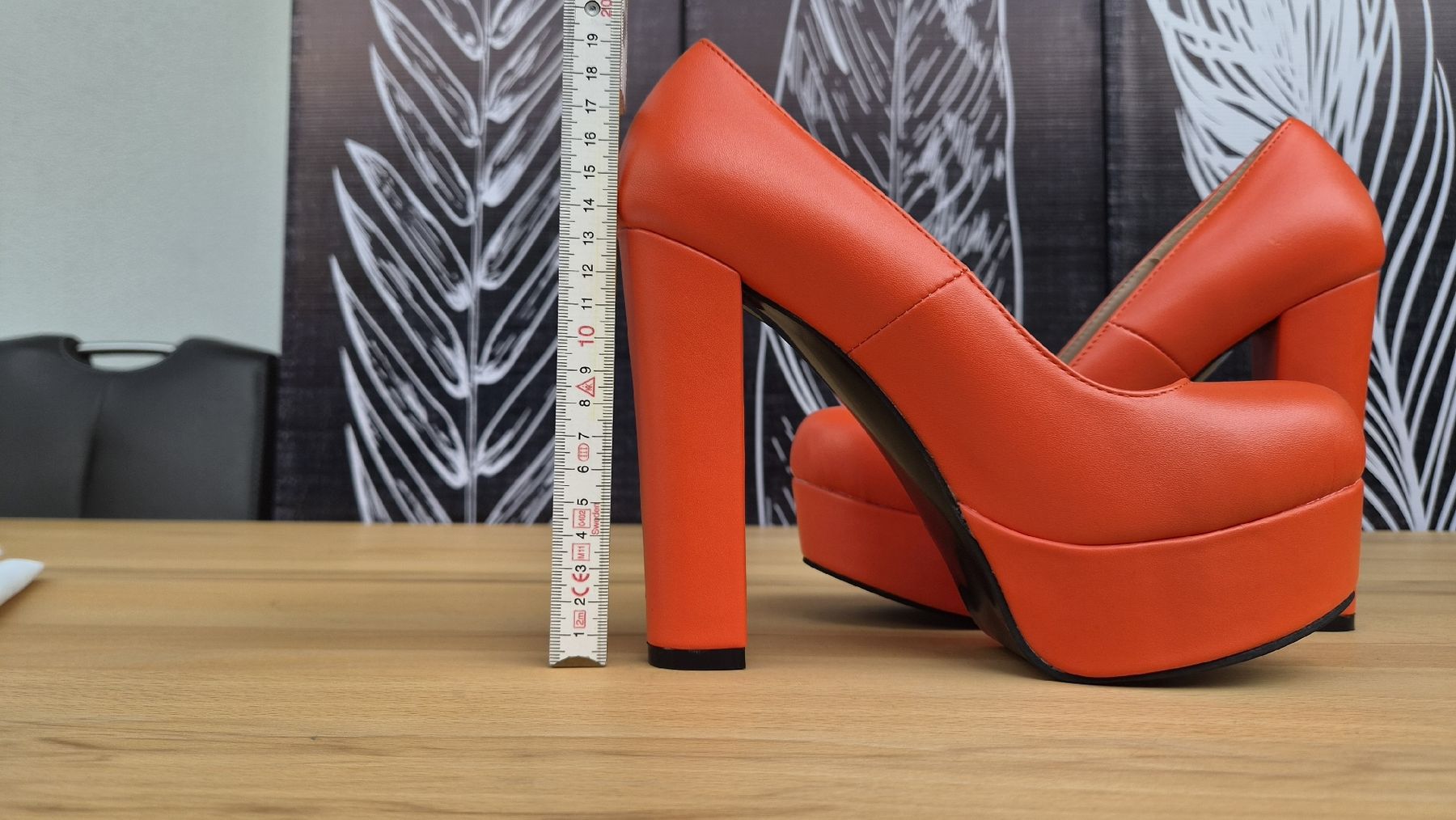 Chaussures femmes: High Heels mit Blockabsatz orange Gr. 41  – Neuf (Voir description) à Winznau par banditgsf 6