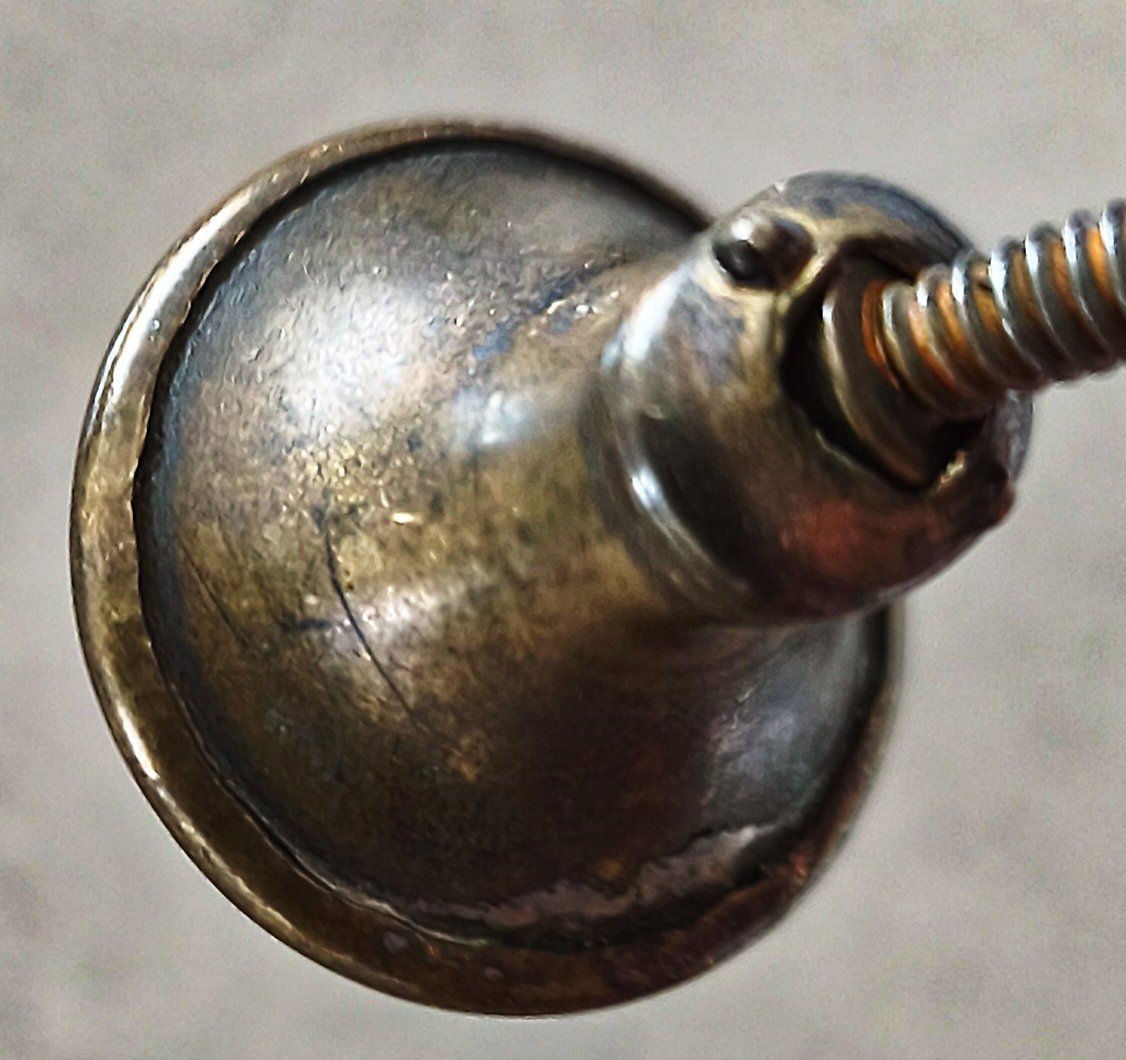 Quincaillerie: Jugendstil Türgriff aus Messing oder Bronze, defekt – D'occasion à Zürich par Tanteemma369 7