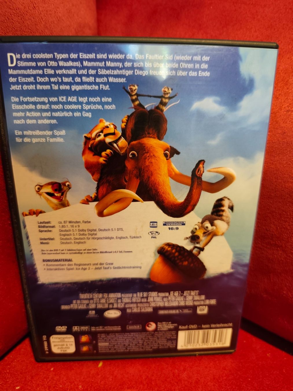 Tutti i DVDs: Ice Age 2 Jetzt tauts DVD – Usato da Zofingen venduto da noise123 1