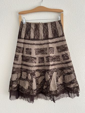 Jupe Adolfo Dominguez,Taille 36,Motifs originaux !