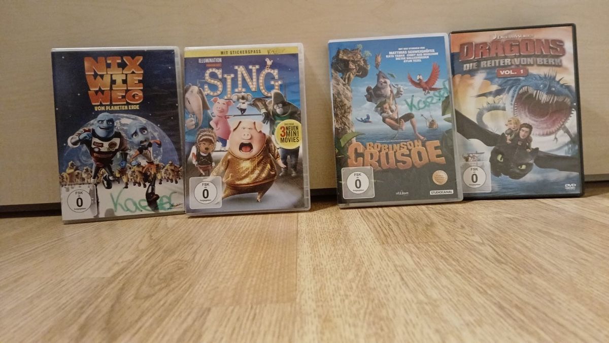Tutti i DVDs: Diverse DVDs  – Usato da Alterswil FR venduto da KaeserR 8