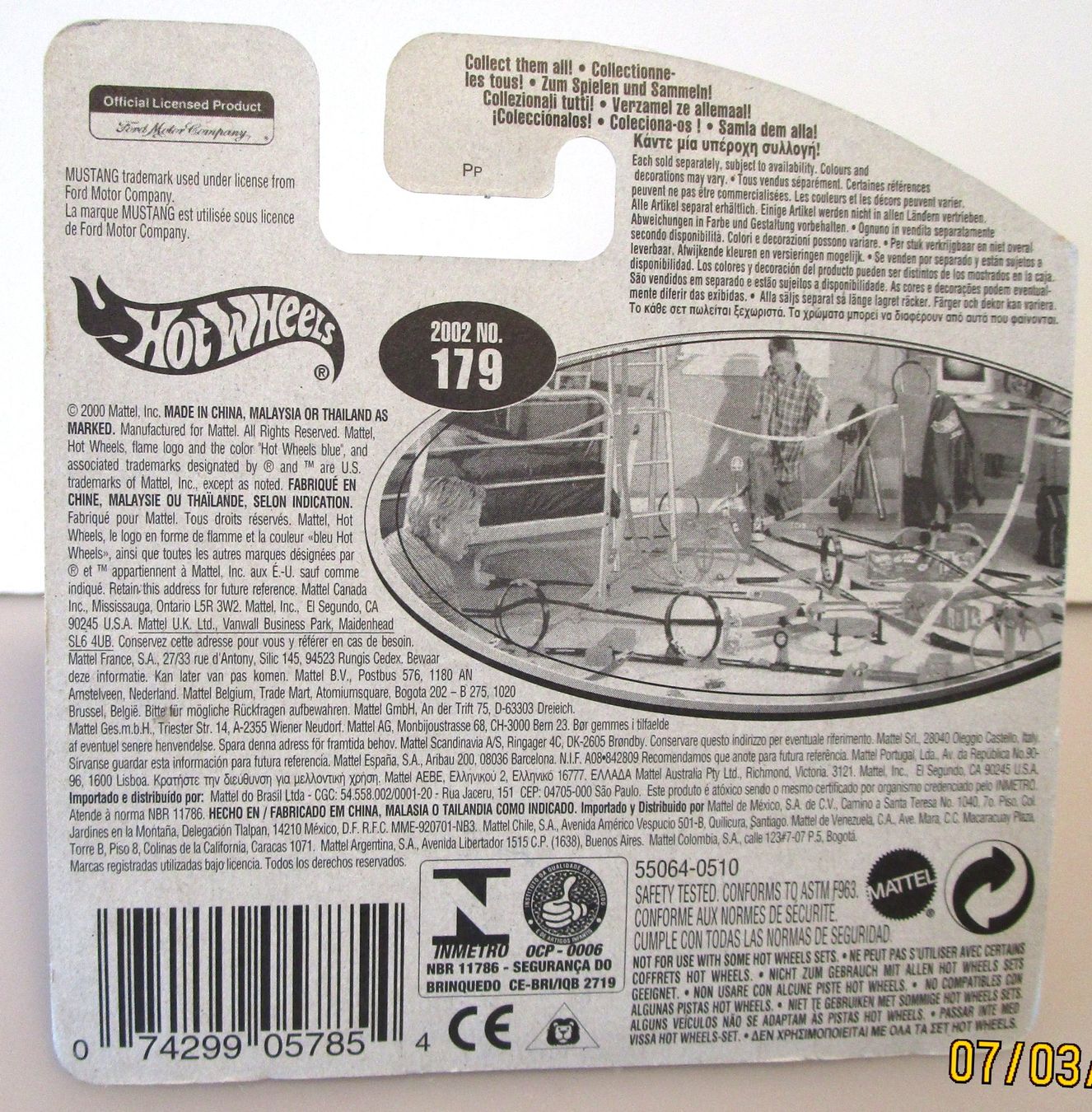 Hot Wheels Modellautos: HOT WHEELS MUSTANG MACH I - 55064 – Neu und originalverpackt aus Chêne-Bourg von breno56 6