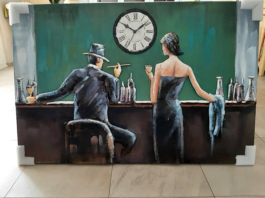 Dipinti: Tableau original en métal – Usato da Gilly venduto da per_jpp8