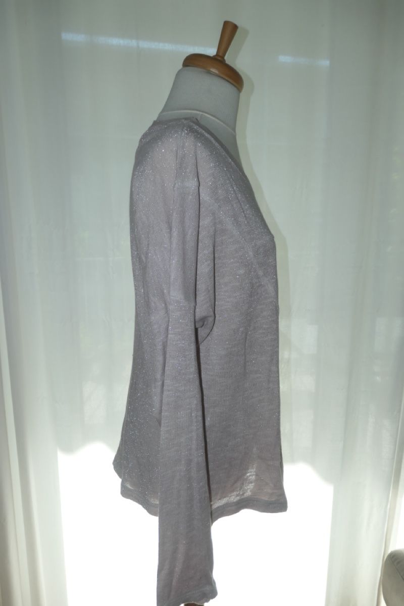 Pullover & Sweatshirts: Damen Pullover leicht Glitzer Grau Grösse M – Gebraucht aus Kriens von phi_l95v 1