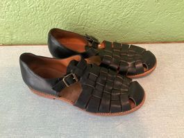 Anthology Paris Ledersandalen, Damenschuhe, Grösse 38