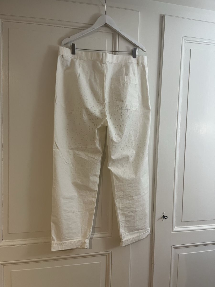Cos Pantaloni: COS Hose, weiss, Gr. 44 – Nuovo (secondo la descrizione) da Bern venduto da urt_ph6r 3