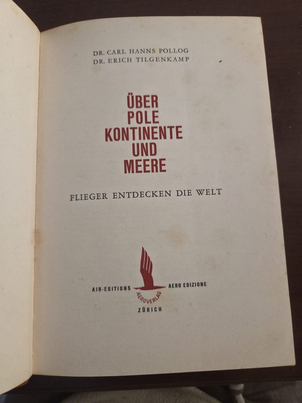 Bücher: Pollog/Tilgenkamp: Über Pole 1944 - signiert – Gebraucht aus Aldesago von lusuardi 6