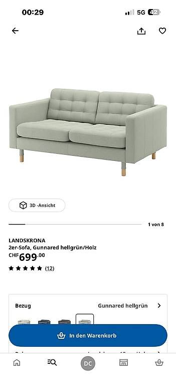 Sofas: Sofa 2 Plätzer | Landskrona IKEA – Gebraucht aus Zürich von therealvologram82 3