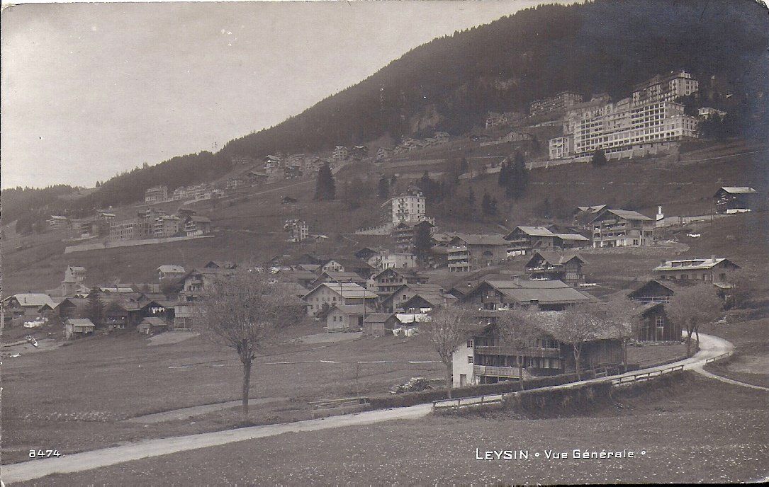 Ansichtskarten: LEYSIN vue générale – Neu (gemäss Beschreibung) aus Les Verrières von Scampi0